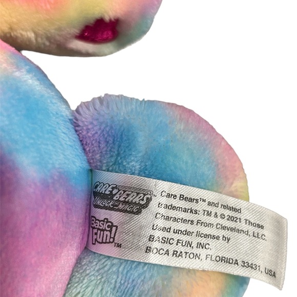 Care Bears Unicorn Cheer Bear In Hoodie Plush Stuffed Animal - Picture 6 of 6